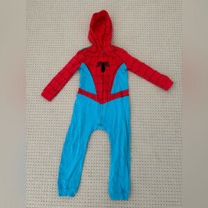 5T Spider-Man zip up onesie/costume